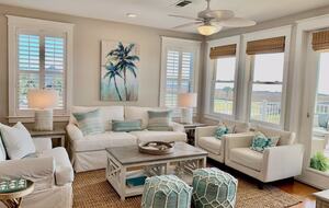 Gulf-front Luxe | Panoramic Views & Resort Amenities at Pointe West - Galveston, Texas