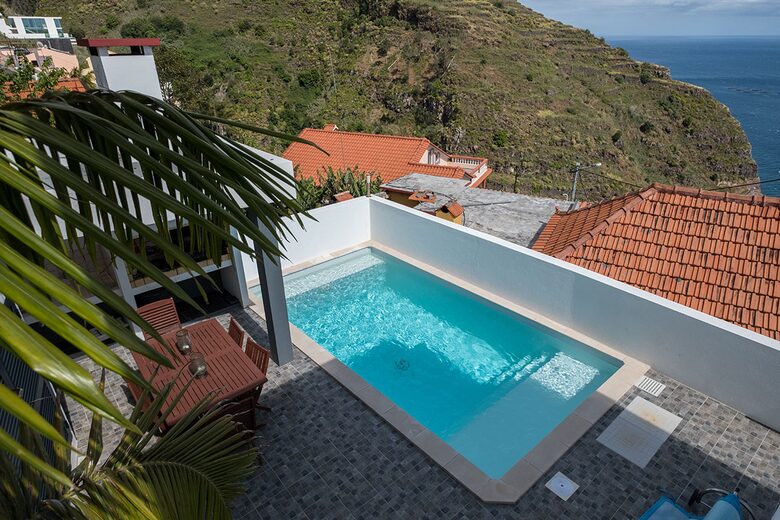 Clifftop Elegance with Endless Sea Views - Calheta, Portugal