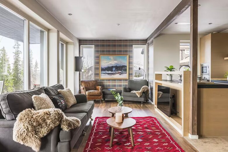 Refined Alpine Apartment in Scenic Björnen - Åre, Sweden