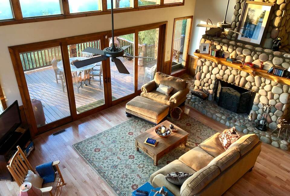 What If Cabin | Scenic Mountain Retreat with Panoramic Views - Blue Ridge, Georgia