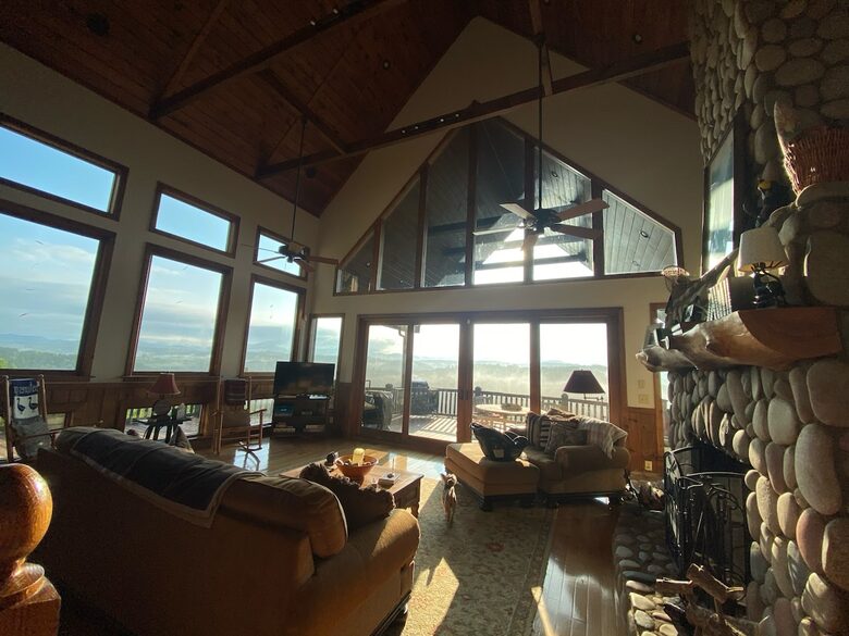 What If Cabin | Scenic Mountain Retreat with Panoramic Views - Blue Ridge, Georgia