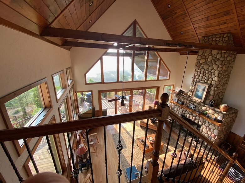 What If Cabin | Scenic Mountain Retreat with Panoramic Views - Blue Ridge, Georgia