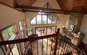 What If Cabin | Scenic Mountain Retreat with Panoramic Views - Blue Ridge, Georgia