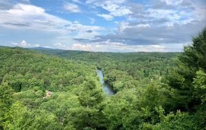 What If Cabin | Scenic Mountain Retreat with Panoramic Views - Blue Ridge, Georgia