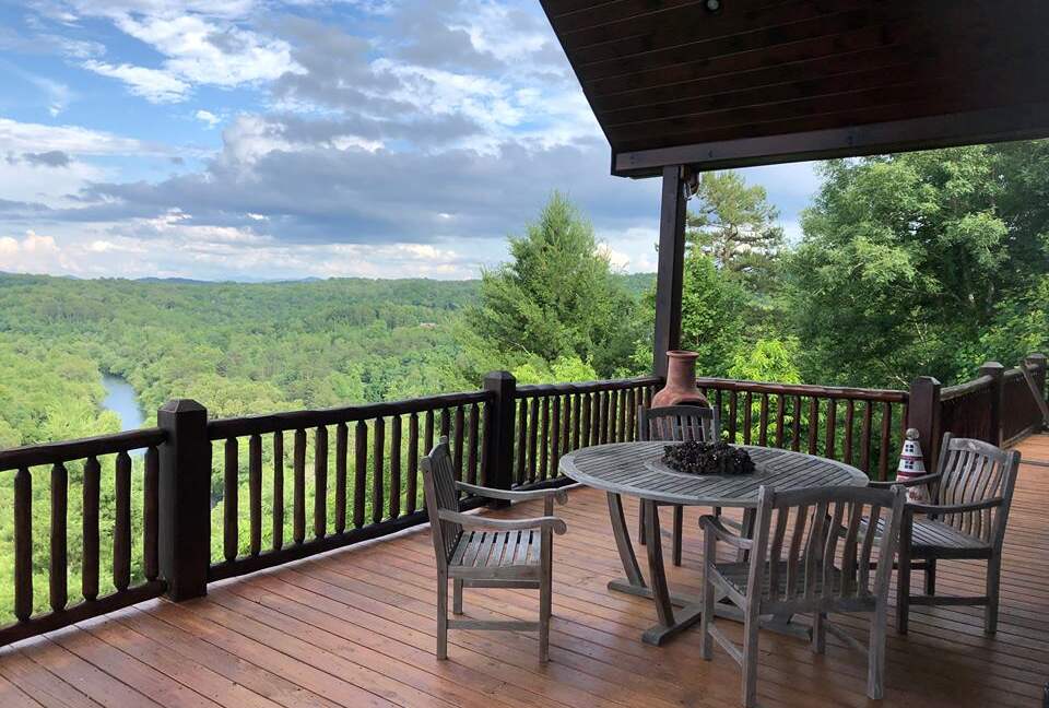 What If Cabin | Scenic Mountain Retreat with Panoramic Views - Blue Ridge, Georgia