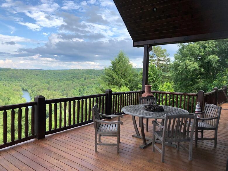 What If Cabin | Scenic Mountain Retreat with Panoramic Views - Blue Ridge, Georgia
