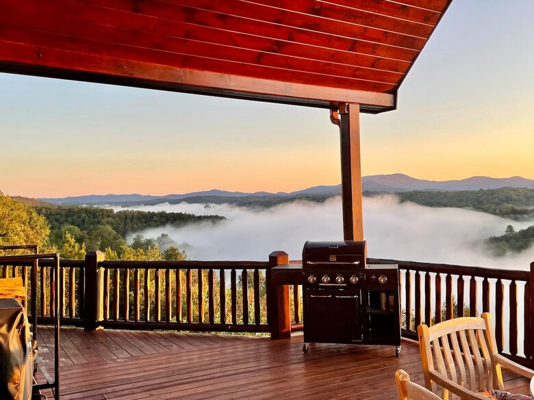 What If Cabin | Scenic Mountain Retreat with Panoramic Views - Blue Ridge, Georgia