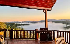 What If Cabin | Scenic Mountain Retreat with Panoramic Views - Blue Ridge, Georgia