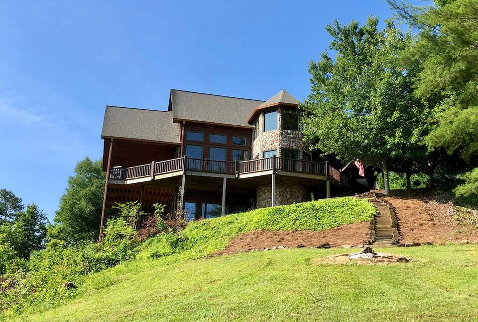 What If Cabin | Scenic Mountain Retreat with Panoramic Views - Blue Ridge, Georgia