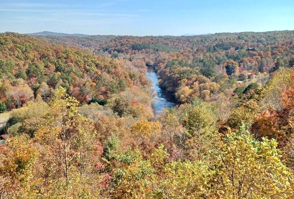 What If Cabin | Scenic Mountain Retreat with Panoramic Views - Blue Ridge, Georgia