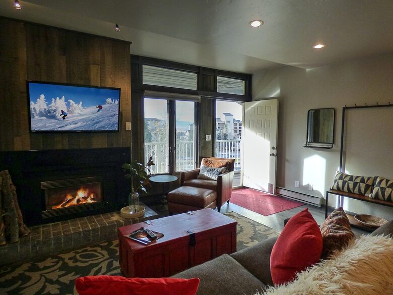 Elegant Ski Time Square Condo with Mountain Views - Steamboat Springs, Colorado