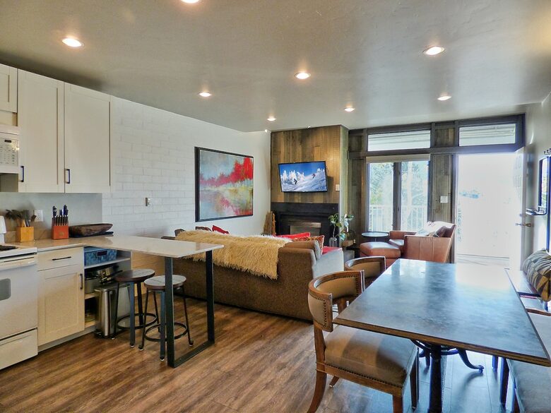 Elegant Ski Time Square Condo with Mountain Views - Steamboat Springs, Colorado