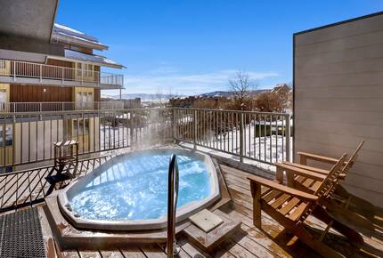 Elegant Ski Time Square Condo with Mountain Views - Steamboat Springs, Colorado