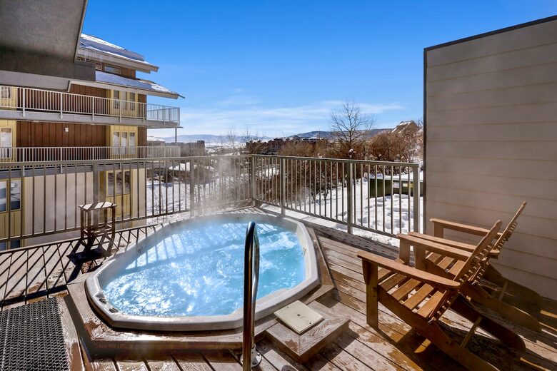 Elegant Ski Time Square Condo with Mountain Views - Steamboat Springs, Colorado