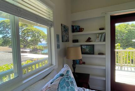 Ocean View Retreat Steps from the Beach - Captain Cook, Hawaii