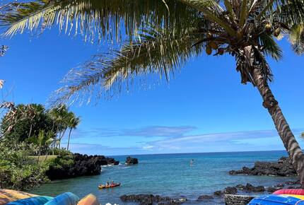 Ocean View Retreat Steps from the Beach - Captain Cook, Hawaii