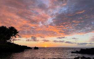 Ocean View Retreat Steps from the Beach - Captain Cook, Hawaii