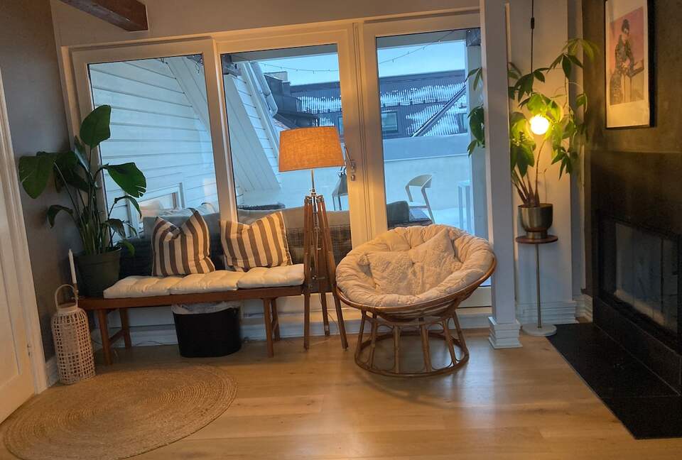 Central boho-chic loft 250ft2 terrace & 2 bathroom - Frogner, Norway