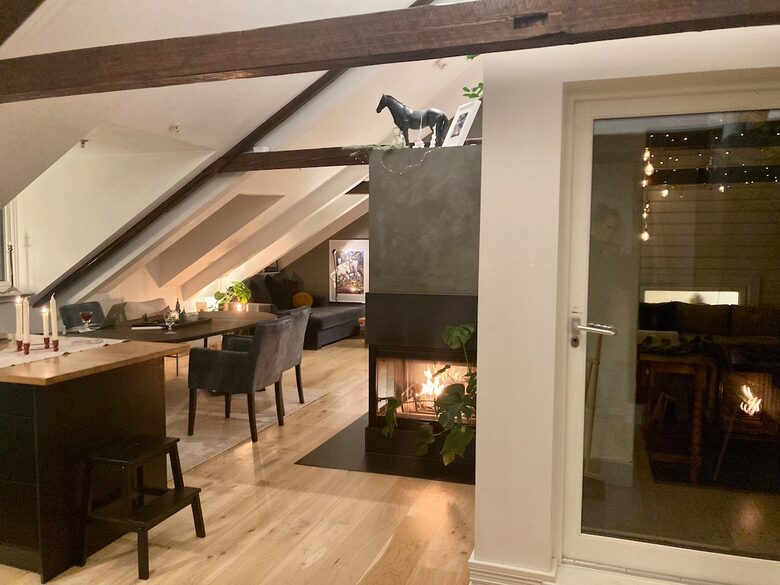 Central boho-chic loft 250ft2 terrace & 2 bathroom - Frogner, Norway