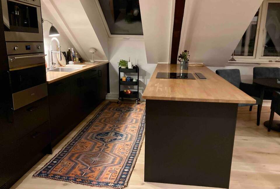 Central boho-chic loft 250ft2 terrace & 2 bathroom - Frogner, Norway