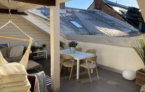 Central boho-chic loft 250ft2 terrace & 2 bathroom - Frogner, Norway