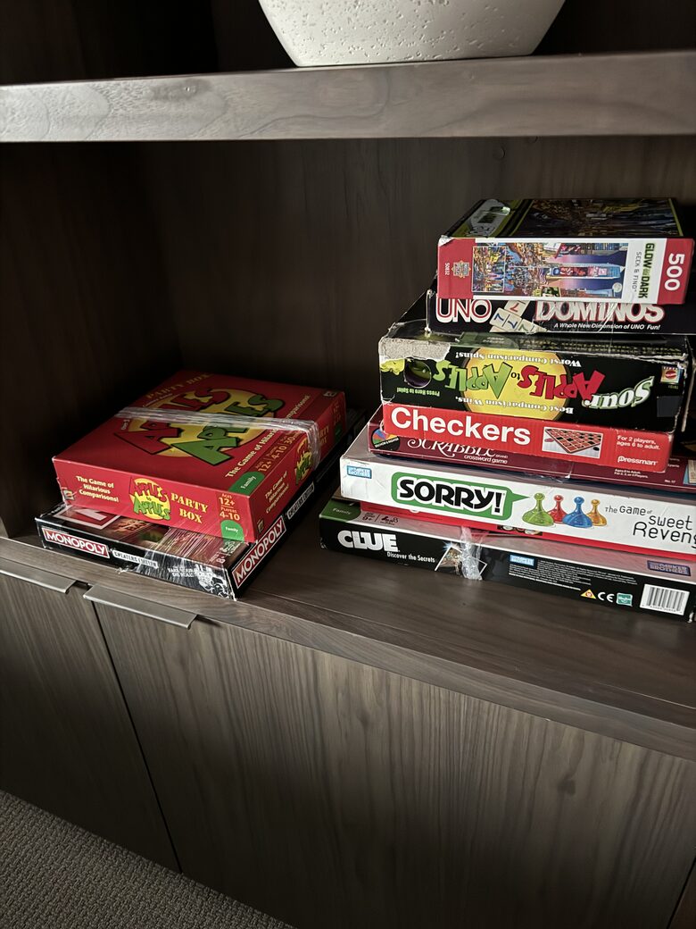 Lots of games to enjoy