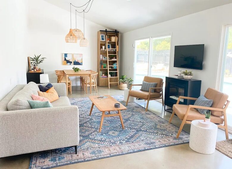 Designer Palm Springs Retreat with Heated Pool & Mountain Views - Palm Springs, California