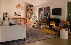 Designer Palm Springs Retreat with Heated Pool & Mountain Views - Palm Springs, California