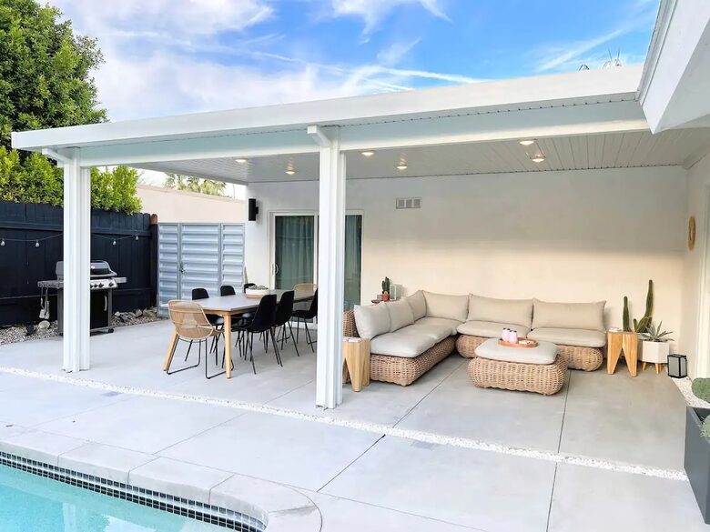 Designer Palm Springs Retreat with Heated Pool & Mountain Views - Palm Springs, California