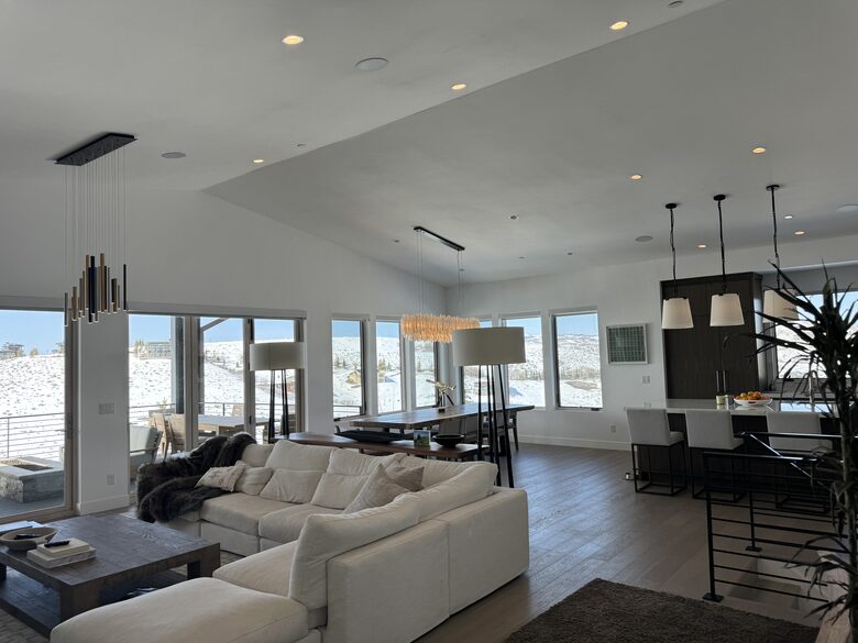 Outdoor Grill and heaters on deck