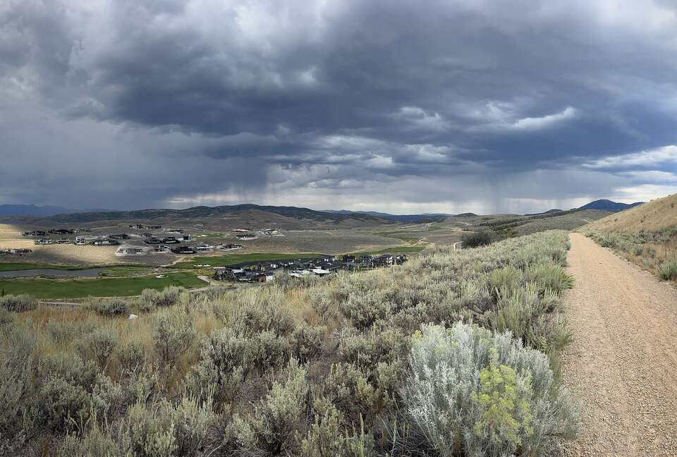 Lots of hiking/walking inside Promontory and nearby