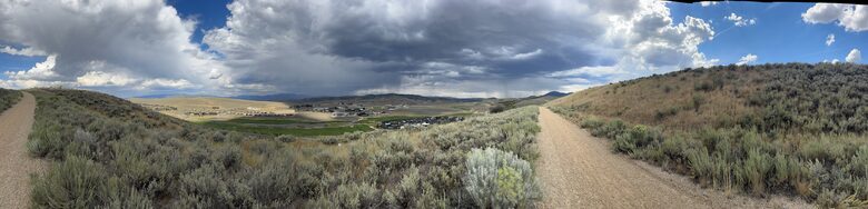 Lots of hiking/walking inside Promontory and nearby