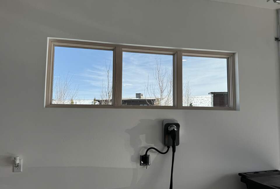 EV Charger in Heated garage