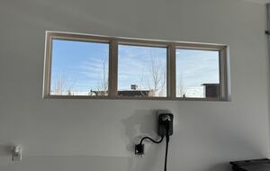 EV Charger in Heated garage