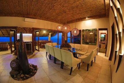 Main dinning and living room area