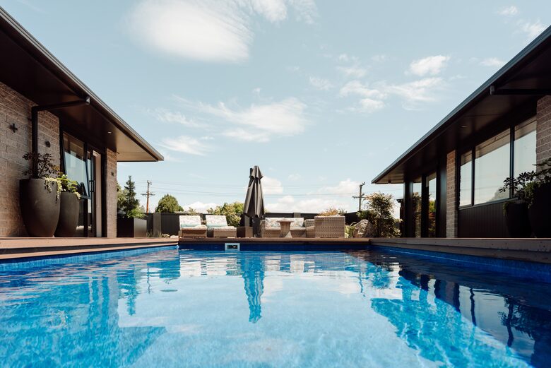 Pool to Lounging deck