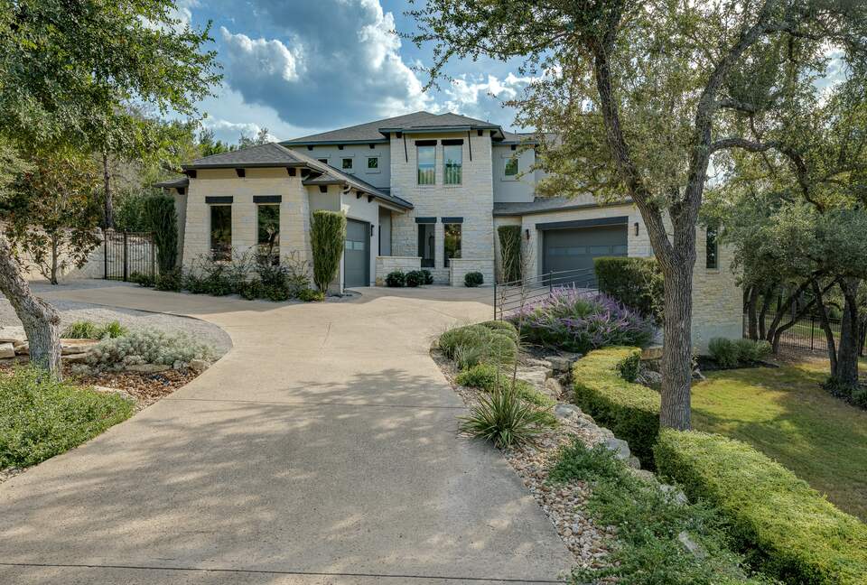 ABOVE - Exquisite Retreat on 1.6 Acres in Gated Community - Austin, Texas