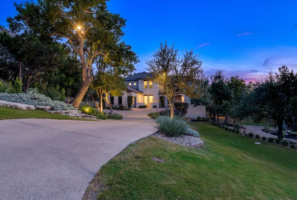 ABOVE - Exquisite Retreat on 1.6 Acres in Gated Community - Austin, Texas