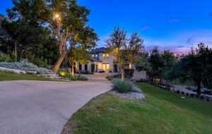 ABOVE - Exquisite Retreat on 1.6 Acres in Gated Community - Austin, Texas