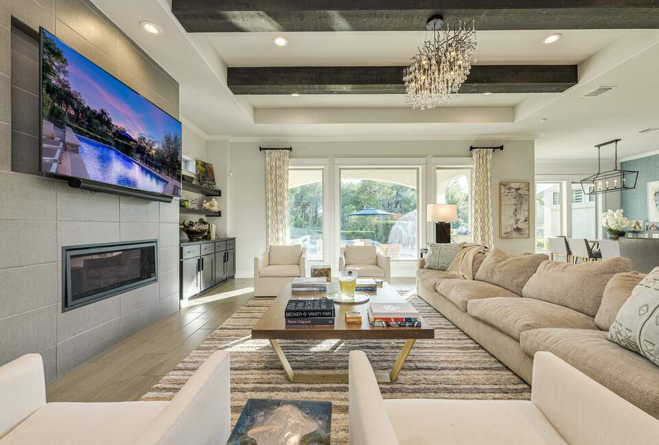 ABOVE - Exquisite Retreat on 1.6 Acres in Gated Community - Austin, Texas