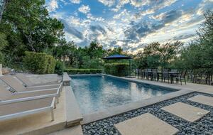 ABOVE - Exquisite Retreat on 1.6 Acres in Gated Community - Austin, Texas