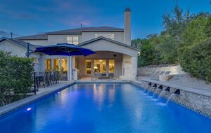 ABOVE - Exquisite Retreat on 1.6 Acres in Gated Community - Austin, Texas
