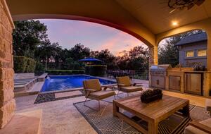 ABOVE - Exquisite Retreat on 1.6 Acres in Gated Community - Austin, Texas