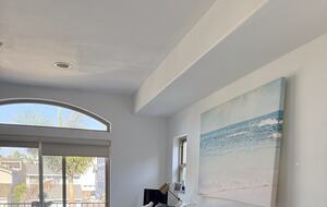 Master King Bed and Desk