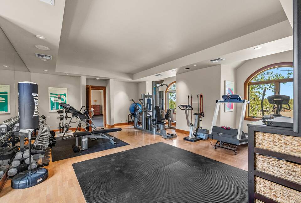 Full workout room