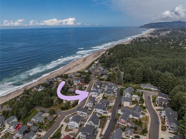 Elevated Lincoln City Oceanview Escape - Lincoln City, Oregon