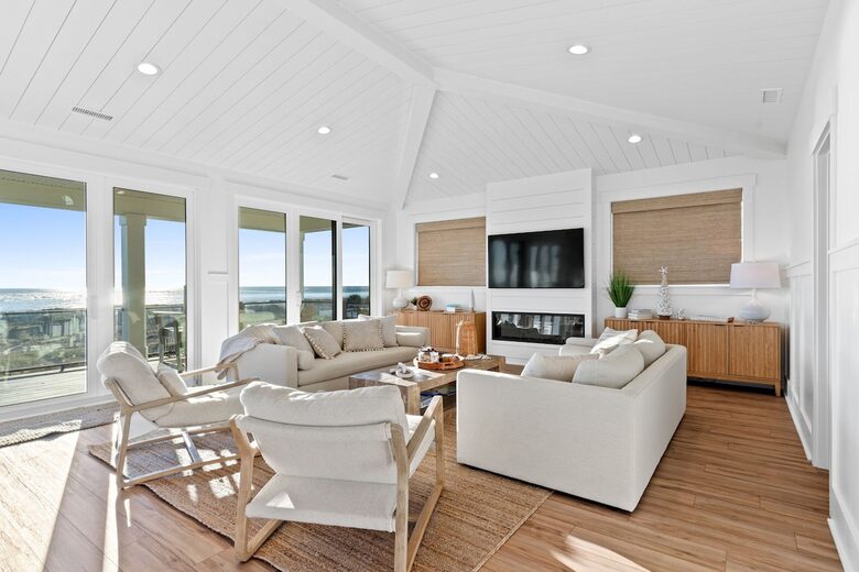 Luxury Ocean & Sound Escape Steps from The Point - Oak Island, North Carolina