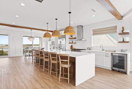 Luxury Ocean & Sound Escape Steps from The Point - Oak Island, North Carolina