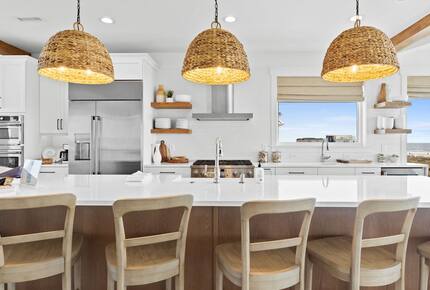 Luxury Ocean & Sound Escape Steps from The Point - Oak Island, North Carolina