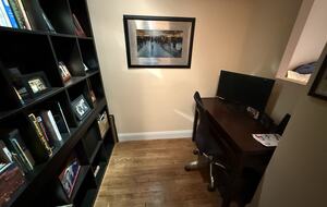 Office space off of guest room